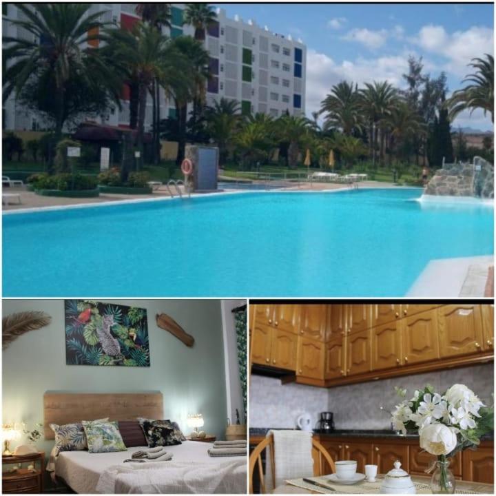 Agaete Park Tropical Style Apartment Playa del Ingles  Exterior photo